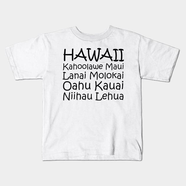 Hawaii Kids T-Shirt by teepossible